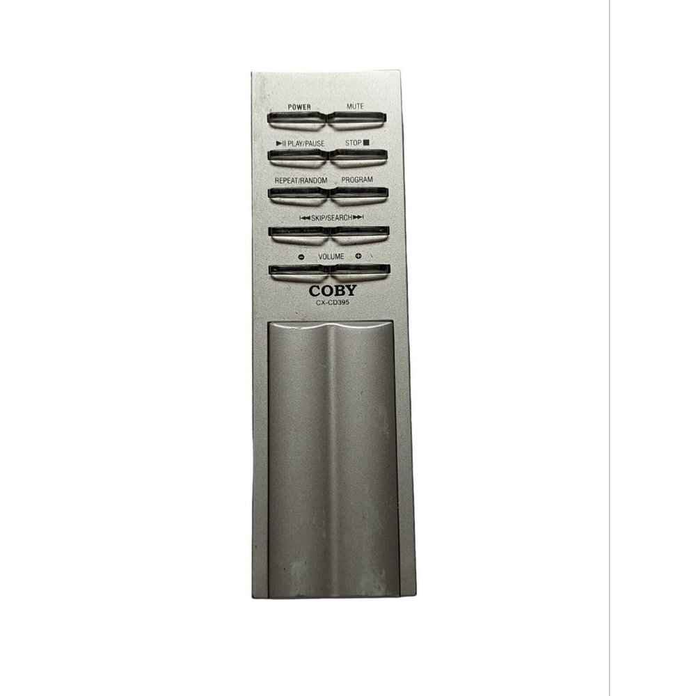 COBY CX-CD395 Remote Control for CD Audio System Model CX-CD395